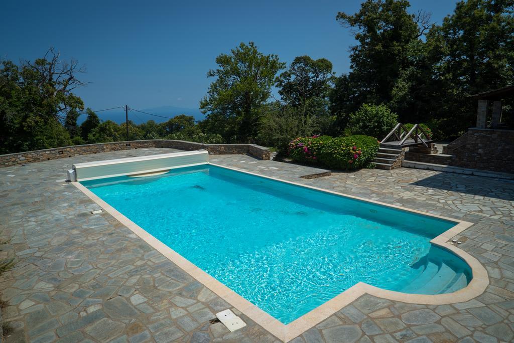 Luxury Villa With Pool In Tsagarada Zewnętrze zdjęcie